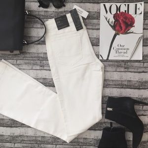 BANANA REPUBLIC White Wide Leg Jeans Pants 27/4